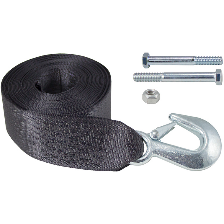 Dutton-Lainson 24240 6249 Heavy Duty Polyester Winch Strap and Hook